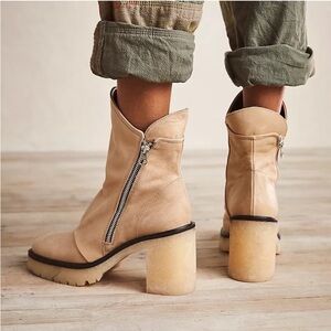 Free People Jack Zip Ankle Boots